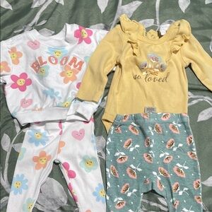 Two  Baby Outfit Sets